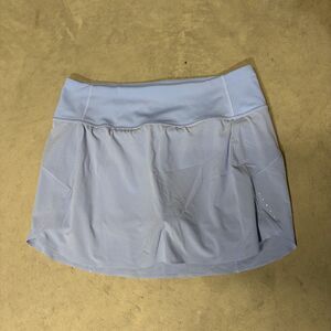 Athleta Run With It 14” Womens Size M Skort Skirt Blue Golf Tennis Pickleball